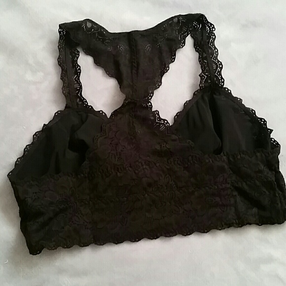 Black Lace Bralette - Picture 3 of 3